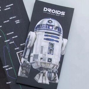 Star Wars DROIDS USPS Forever Stamps Passport‎ Guide First Day Galaxy Travel Map